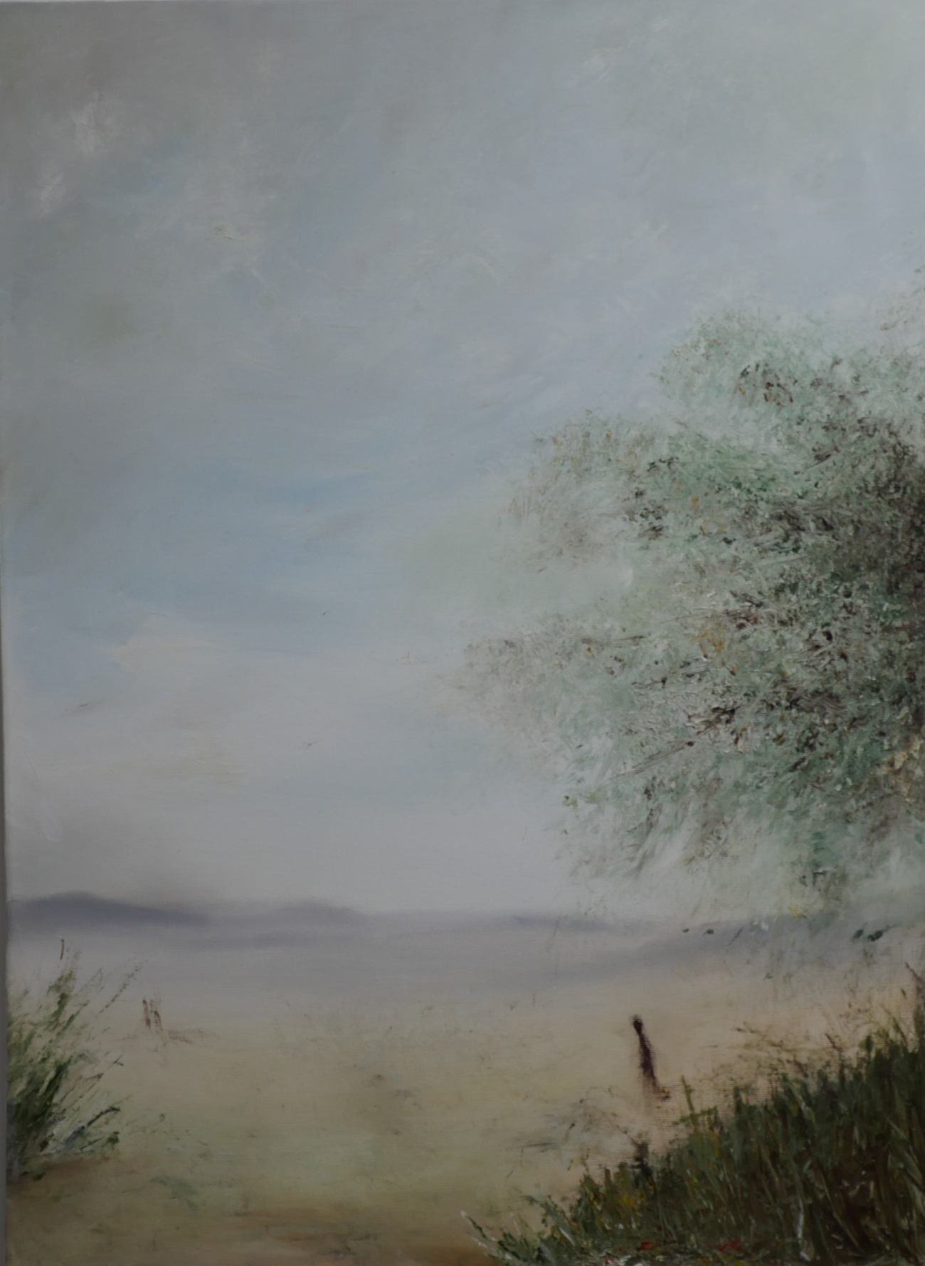Sand, 2017 <br> Oil on canvas 80x60